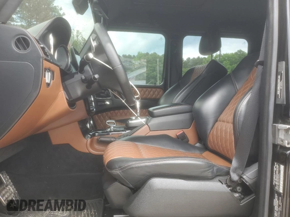 2018 Mercedes-Benz G-Class AMG G 63 with VIN WDCYC7DH4JX294055, listed as a Copart auction lot 53979294 with 46,042 mi miles and Salvage Title. Bid and sale history available at carsss.com. Image 7.