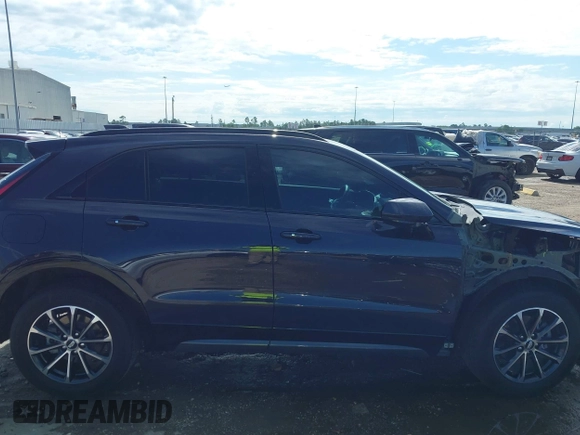 2024 Cadillac XT4 FWD Sport with VIN 1GYFZER40RF226384, listed as a IAAI auction lot 42220804 with 8,743 mi miles and . Bid and sale history available at DreamBid. Image 14.