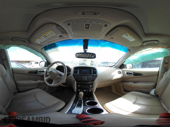 2014 Nissan Pathfinder Platinum with VIN 5N1AR2MN7EC681321, listed as a IAAI auction lot 42543921 with 149,635 mi miles and . Bid and sale history available at DreamBid. Image 19.