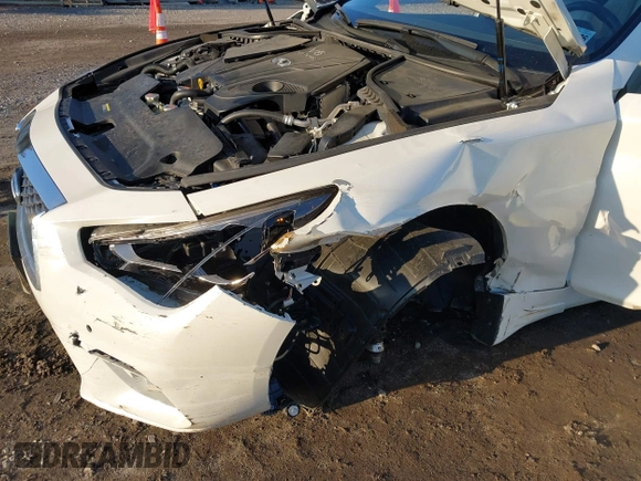2021 Infiniti Q50 Luxe z VIN JN1EV7BR1MM755462, wystawiony jako IAAI lot #41559105 z przebiegiem 56 016 mil mil oraz . Historia ofert i sprzedaży dostępna na DreamBid. Obrazek 6.