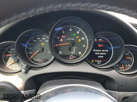2017 Porsche Cayenne Turbo S E-Hybrid with VIN WP1AA2A24HKA89891, listed as a Copart auction lot 57818024 with 158,557 mi miles and Salvage title. Bid and sale history available at DreamBid. Image 9.