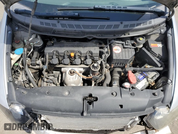 2009 Honda Civic Cpe LX with VIN 2HGFG12629H512043, listed as a Copart auction lot 52308725 with 134,645 mi miles and Salvage Title. Bid and sale history available at carsss.com. Image 11.