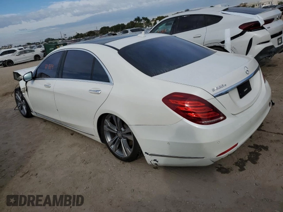 2017 Mercedes-Benz S 550e with VIN WDDUG6DB5HA302939, listed as a Copart auction lot 38355493 with 72,889 mi miles and . Bid and sale history available at DreamBid. Image 2.