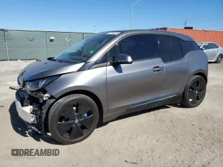 2020 BMW i3 z VIN WBY8P4C04L7G50979, wystawiony jako Copart lot #87156334 z przebiegiem 7 660 mil mil oraz Szkoda całkowita • Salvage title. Historia ofert i sprzedaży dostępna na DreamBid. Obrazek 1.