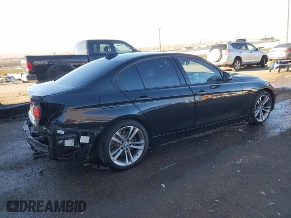 2013 BMW 3 Series 335i with VIN WBA3A9C58DF476132, listed as a Copart auction lot 86704954 with 103,038 mi miles and Salvage Title. Bid and sale history available at carsss.com. Image 3.