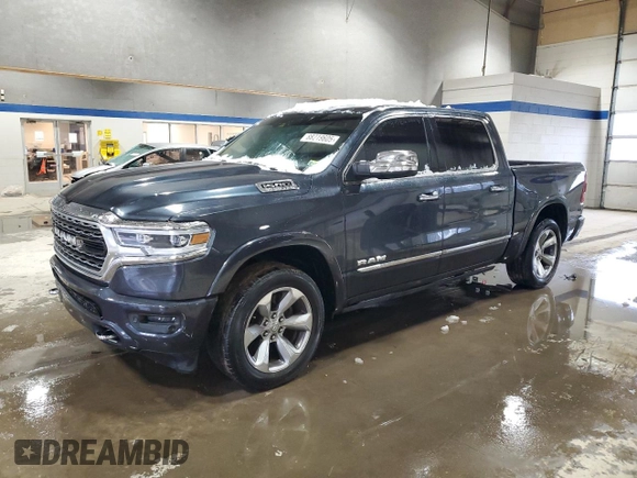 2020 Ram 1500 Limited with VIN 1C6SRFHT5LN290234, listed as a Copart auction lot 88219605 with 41,283 mi miles and Salvage Title. Bid and sale history available at carsss.com. Image 1.