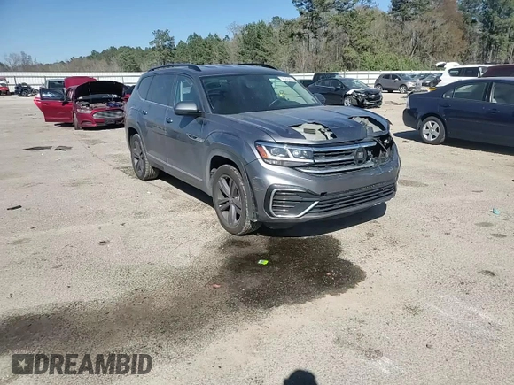 2021 Volkswagen Atlas SE with VIN 1V2NR2CA5MC562930, listed as a Copart auction lot 50253605 with 67,093 mi miles and Salvage title. Bid and sale history available at DreamBid. Image 11.