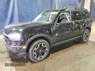 2024 Ford Bronco Sport Outer Banks z VIN 3FMCR9C69RRE32506, wystawiony jako Copart lot #50443075 z przebiegiem 4 688 mil mil oraz Nie do naprawy • Non repairable. Historia ofert i sprzedaży dostępna na DreamBid. Obrazek 1.