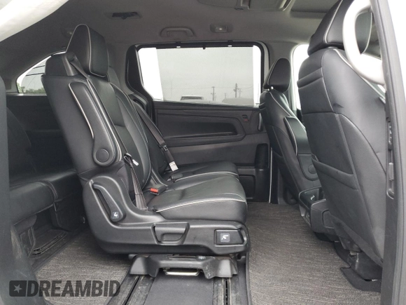 2022 Honda Odyssey Elite with VIN 5FNRL6H91NB009531, listed as a Copart auction lot 62002835 with 77,822 mi miles and Salvage title. Bid and sale history available at DreamBid. Image 11.