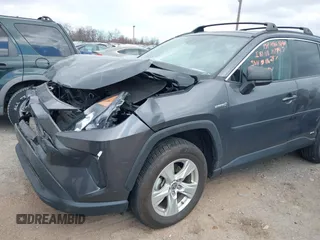 2021 Toyota RAV4 Hybrid LE with VIN 2T3LWRFVXMW118867, listed as a IAAI auction lot 41879735 with 62,978 mi miles. Bid and sale history available at carsss.com. Image 6.