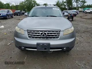 2008 Infiniti FX with VIN JNRAS08W48X208957, listed as a Copart auction lot 56516525 with 227,167 mi miles and Clean Title. Bid and sale history available at DreamBid. Image 5.