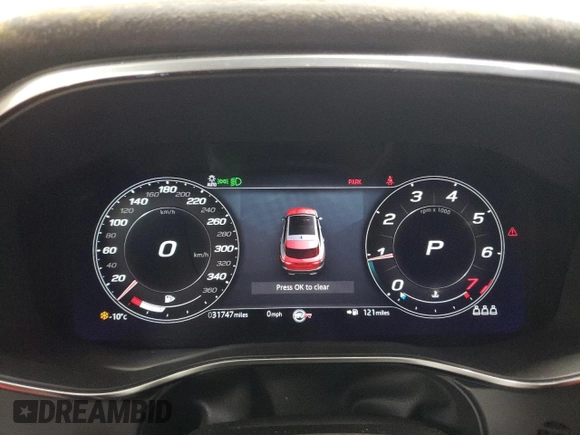 2021 Jaguar F-Pace SVR с VIN SADCZ2EE9MA683503, выставлен на аукционе Copart как лот 87962835 с пробегом 31 747 миль миль и Списание • Salvage title. История ставок и продаж доступна на DreamBid. Изображение 9.