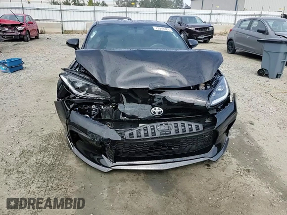 2023 Toyota GR86 with VIN JF1ZNBC13P8752642, listed as a Copart auction lot 72910224 with 12,098 mi miles and Salvage Title. Bid and sale history available at carsss.com. Image 13.
