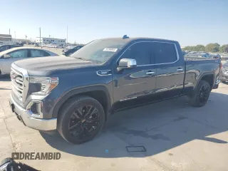 2021 GMC Sierra 1500 Limited SLT with VIN 1GTU9DET6MZ167028, listed as a Copart auction lot 76296864 with 31,193 mi miles and Salvage Title. Bid and sale history available at carsss.com. Image 1.