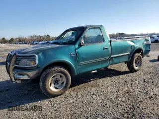 1998 Ford F-150 with VIN 1FTZF18W1WNA35212, listed as a Copart auction lot 45361785 with 227,735 mi miles and Salvage title. Bid and sale history available at DreamBid. Image 1.