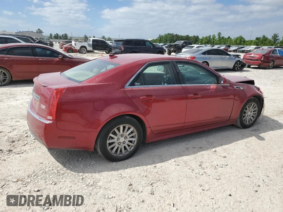 2012 Cadillac CTS Luxury with VIN 1G6DE5E56C0135964, listed as a Copart auction lot 53089505 with 114,258 mi miles and Salvage title. Bid and sale history available at DreamBid. Image 3.