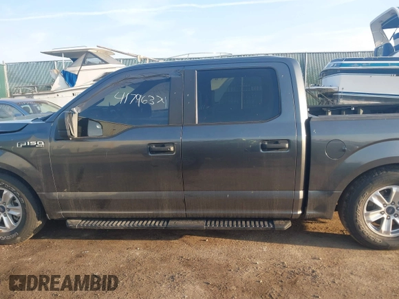 2018 Ford F-150 XL with VIN 1FTEW1E53JFD33161, listed as a IAAI auction lot 41796374 with 64,910 mi miles. Bid and sale history available at carsss.com. Image 15.