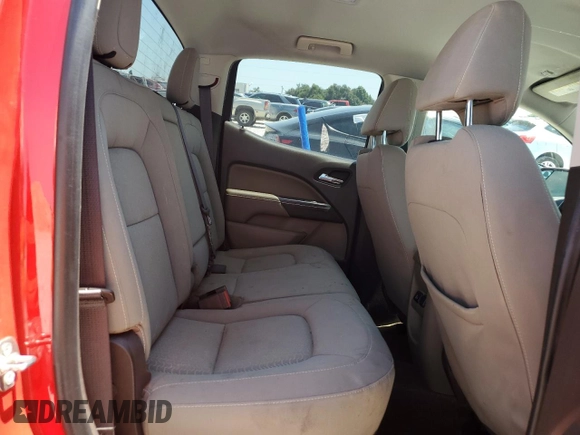 2015 GMC Canyon 2WD SLE with VIN 1GTG5BEA4F1220791, listed as a Copart auction lot 66525304 with 0 mi miles and Salvage Title. Bid and sale history available at carsss.com. Image 10.