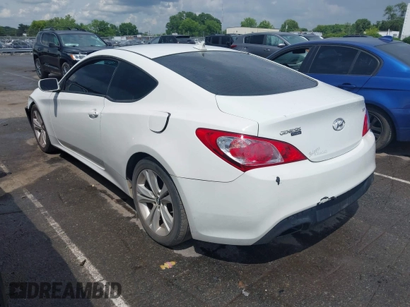 2012 Hyundai Genesis Coupe 2.0T with VIN KMHHT6KD2CU074056, listed as a IAAI auction lot 42491611 with 181,370 mi miles and . Bid and sale history available at DreamBid. Image 3.