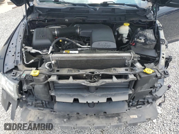 2018 Ram 1500 SLT with VIN 1C6RR6GG2JS114520, listed as a Copart auction lot 58843675 with 122,112 mi miles and Salvage title. Bid and sale history available at DreamBid. Image 11.