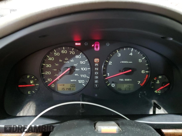 2001 Subaru Legacy Outback Limited with VIN 4S3BE686717200534, listed as a Copart auction lot 86165654 with 151,481 mi miles and Salvage title. Bid and sale history available at DreamBid. Image 9.