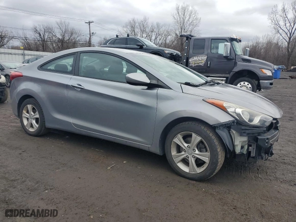 2013 Hyundai Elantra Coupe GS with VIN KMHDH6AE0DU022548, listed as a Copart auction lot 48144175 with 119,481 mi miles and Salvage Title. Bid and sale history available at carsss.com. Image 4.