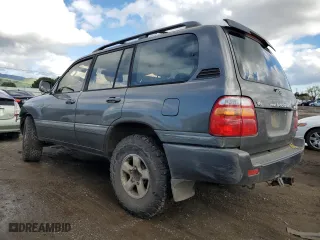 1998 Toyota Land Cruiser with VIN JT3HT05J0W0006471, listed as a Copart auction lot 49091535 with 314,727 mi miles and Salvage Title. Bid and sale history available at carsss.com. Image 2.