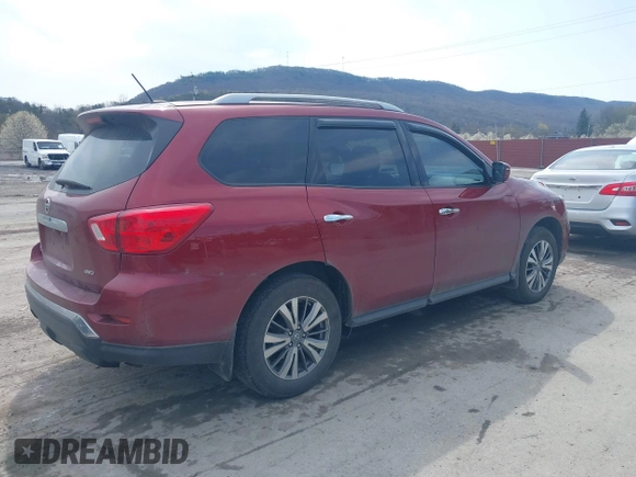 2018 Nissan Pathfinder Platinum with VIN 5N1DR2MM7JC623109, listed as a IAAI auction lot 42030915 with 67,676 mi miles and . Bid and sale history available at DreamBid. Image 4.