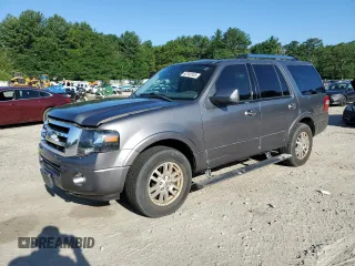 2012 Ford Expedition Limited z VIN 1FMJU2A51CEF38708, wystawiony jako Copart lot #62393955 z przebiegiem 90 804 mil mil oraz Czysty tytuł • Clean title. Historia ofert i sprzedaży dostępna na DreamBid. Obrazek 1.