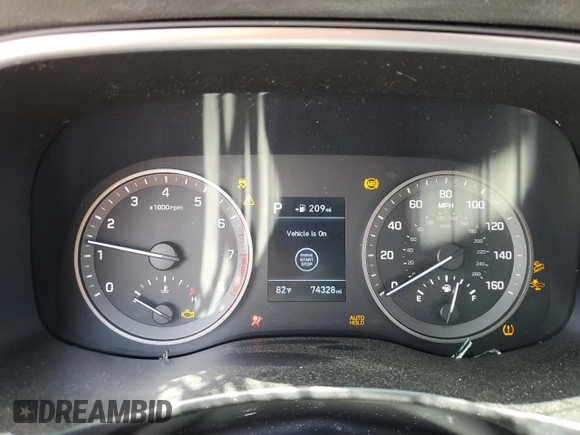 2020 Hyundai Tucson Limited z VIN KM8J3CAL3LU272542, wystawiony jako Copart lot #55741105 z przebiegiem 74 328 mil mil oraz Szkoda całkowita • Salvage title. Historia ofert i sprzedaży dostępna na DreamBid. Obrazek 9.