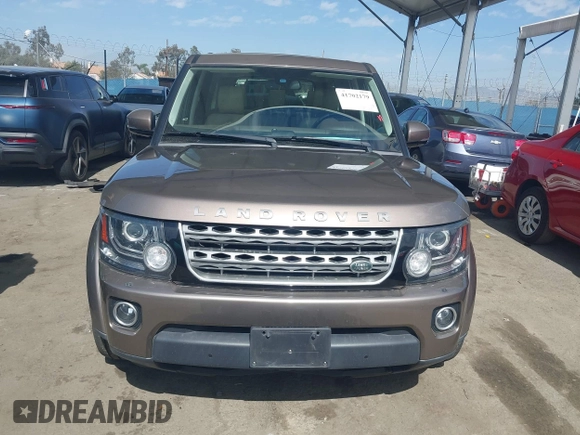 2016 Land Rover LR4 HSE with VIN SALAG2V67GA794744, listed as a IAAI auction lot 41702179 with 127,765 mi miles and . Bid and sale history available at DreamBid. Image 12.