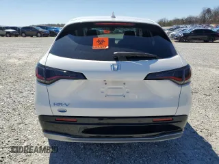 2025 Honda HR-V EX-L with VIN 3CZRZ1H73SM736834, listed as a Copart auction lot 49257865 with 3,477 mi miles and Salvage Title. Bid and sale history available at carsss.com. Image 6.