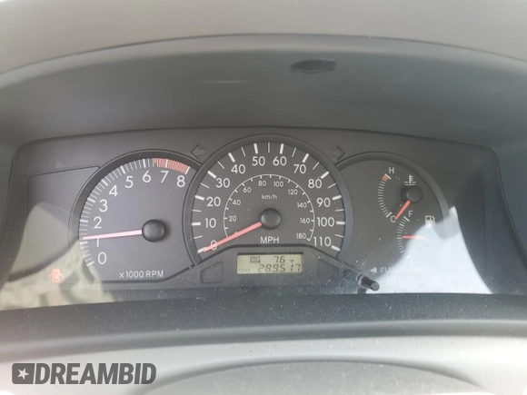 2006 Toyota Corolla CE with VIN 2T1BR32E76C602630, listed as a Copart auction lot 53872375 with 289,517 mi miles and Clean Title. Bid and sale history available at DreamBid. Image 9.