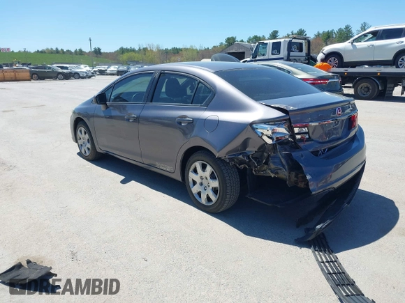 2014 Honda Civic Si with VIN 2HGFB6E59EH702446, listed as a IAAI auction lot 42139690 with 134,208 mi miles and . Bid and sale history available at DreamBid. Image 3.