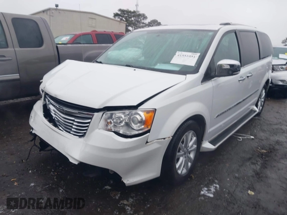 2016 Chrysler Town & Country Limited Platinum with VIN 2C4RC1GG7GR128503, listed as a IAAI auction lot 41551051 with 52,091 mi miles. Bid and sale history available at carsss.com. Image 2.