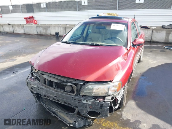 2002 Volvo S60 with VIN YV1RS61R722142705, listed as a IAAI auction lot 41430613 with 248,816 mi miles. Bid and sale history available at carsss.com. Image 6.