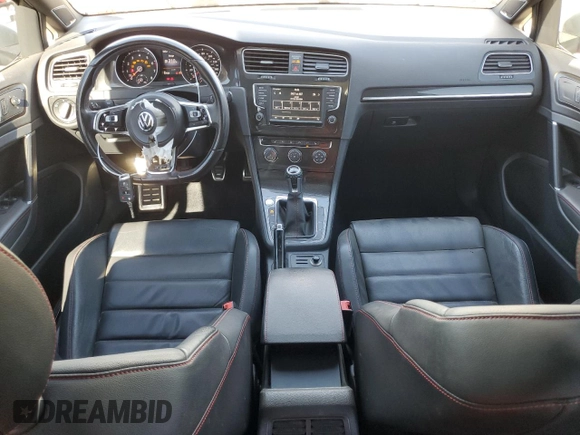 2016 Volkswagen Golf GTI SE w/Performance Pkg with VIN 3VW547AU0GM070641, listed as a Copart auction lot 80025724 with 57,958 mi miles and Salvage Title. Bid and sale history available at carsss.com. Image 8.