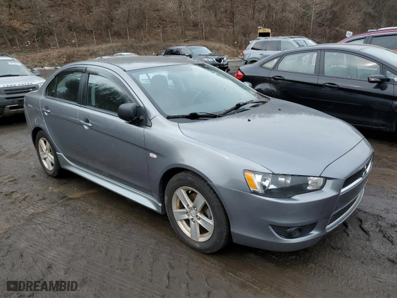 2013 Mitsubishi Lancer SE with VIN JA32V2FW5DU001000, listed as a Copart auction lot 46827025 with 135,221 mi miles and Clean Title. Bid and sale history available at carsss.com. Image 4.