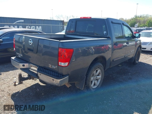 2012 Nissan Titan SV with VIN 1N6AA0EDXCN325756, listed as a IAAI auction lot 42025837 with 218,658 mi miles and . Bid and sale history available at DreamBid. Image 4.