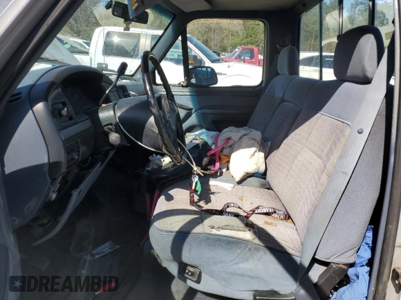 1993 Ford F-250 with VIN 2FTHF25H2PCA20717, listed as a Copart auction lot 53087425 with 246,044 mi miles and Salvage Title. Bid and sale history available at carsss.com. Image 7.