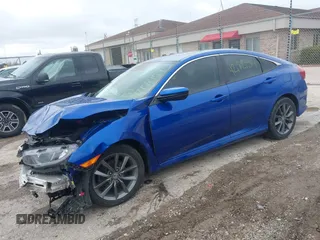 2019 Honda Civic EX z VIN 19XFC1F3XKE002471, wystawiony jako IAAI lot #42172154 z przebiegiem 77 598 mil mil oraz . Historia ofert i sprzedaży dostępna na DreamBid. Obrazek 18.