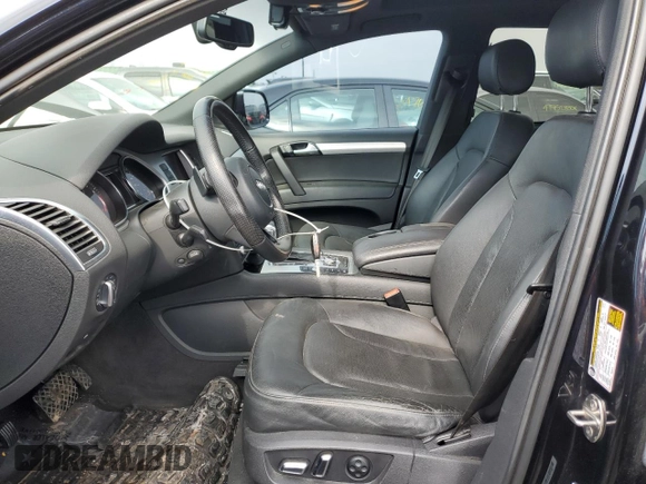 2012 Audi Q7 3.0T S line with VIN WA1DGAFE1CD006449, listed as a Copart auction lot 46405915 with 90,291 mi miles and Salvage Title. Bid and sale history available at carsss.com. Image 7.