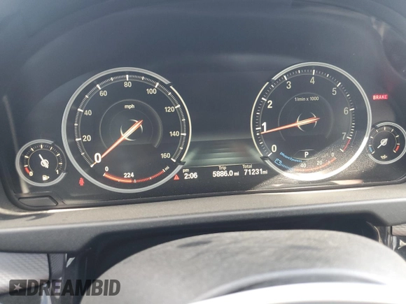 2016 BMW X6 sDrive35i with VIN 5UXKU0C56G0F92875, listed as a Copart auction lot 51145385 with 71,231 mi miles and Clean Title. Bid and sale history available at carsss.com. Image 9.