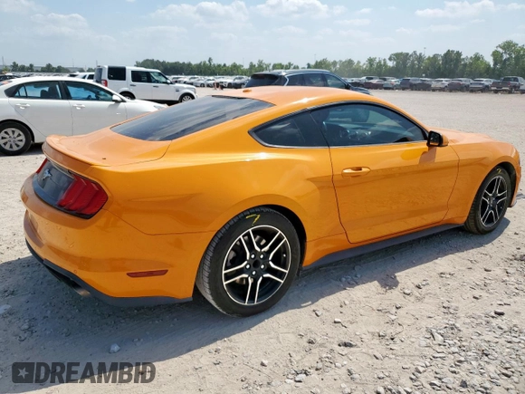 2018 Ford Mustang EcoBoost with VIN 1FA6P8TH9J5103997, listed as a Copart auction lot 58341715 with 71,786 mi miles and Salvage title. Bid and sale history available at DreamBid. Image 3.