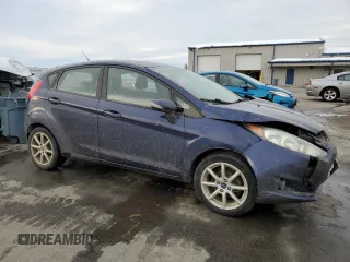 2016 Ford Fiesta SE with VIN 3FADP4EJXGM141998, listed as a Copart auction lot 45905835 with 105,137 mi miles and Salvage Title. Bid and sale history available at DreamBid. Image 4.