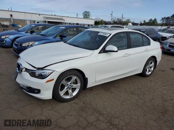 2013 BMW 3 Series 328i xDrive with VIN WBA3B3G5XDNR79929, listed as a Copart auction lot 53758945 with 58,591 mi miles and Salvage Title. Bid and sale history available at carsss.com. Image 1.