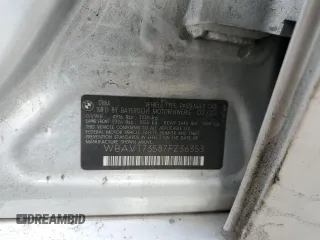 2007 BMW 3 Series 328xi z VIN WBAVT73587FZ36353, wystawiony jako Copart lot #85298474 z przebiegiem 96 375 mil mil oraz Szkoda całkowita • Salvage title. Historia ofert i sprzedaży dostępna na DreamBid. Obrazek 12.