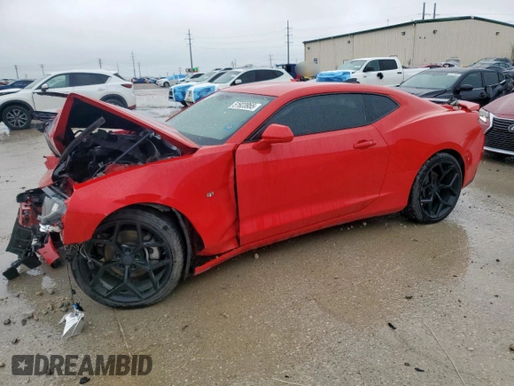 2017 Chevrolet Camaro 1LT z VIN 1G1FB1RX7H0144918, wystawiony jako Copart lot #51923955 z przebiegiem Nie podano mil oraz Szkoda całkowita • Salvage title. Historia ofert i sprzedaży dostępna na DreamBid. Obrazek 1.