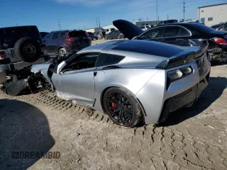 2016 Chevrolet Corvette Z06 2LZ with VIN 1G1YS2D63G5611332, listed as a Copart auction lot 86872694 with 28,472 mi miles and Salvage title. Bid and sale history available at DreamBid. Image 2.