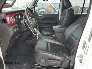 2022 Jeep Gladiator Rubicon with VIN 1C6JJTBG1NL119900, listed as a Copart auction lot 72457754 with 70,055 mi miles and Salvage title. Bid and sale history available at DreamBid. Image 7.